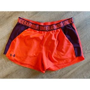 Under Armour Neon Athletic Shorts